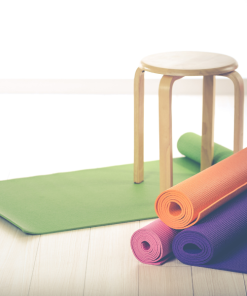 Non-Slip Yoga Mats Made from Natural Materials